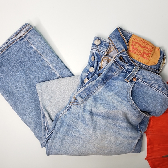 Levi's Denim - Levi's Distressed Sample Jeans, 34 X 33